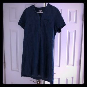 J. Crew denim dress
